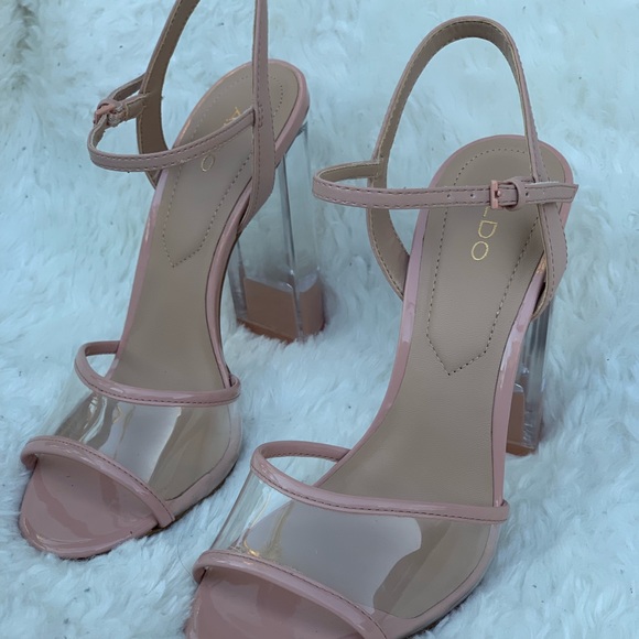 Aldo Shoes - Aldo strapped blocked heel NWOT